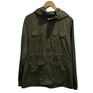 Mountain Hardwear Light Jacket Coat Windbreaker Hooded Khaki Green Size